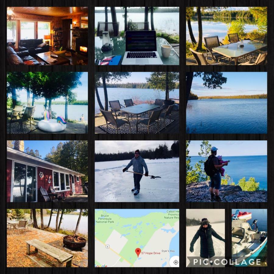 Lakefront Hope Lodge Miller Lake ภายนอก รูปภาพ